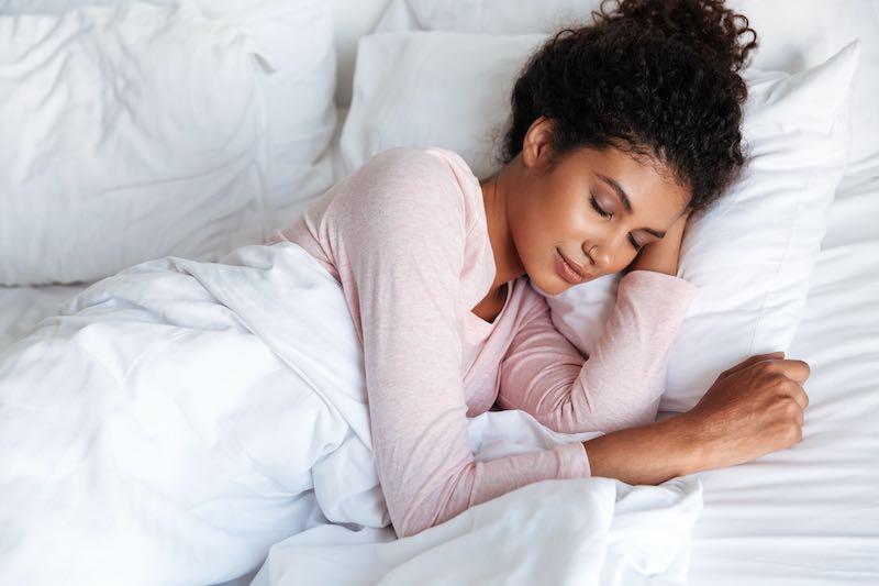 Peaceful sleep for recovery