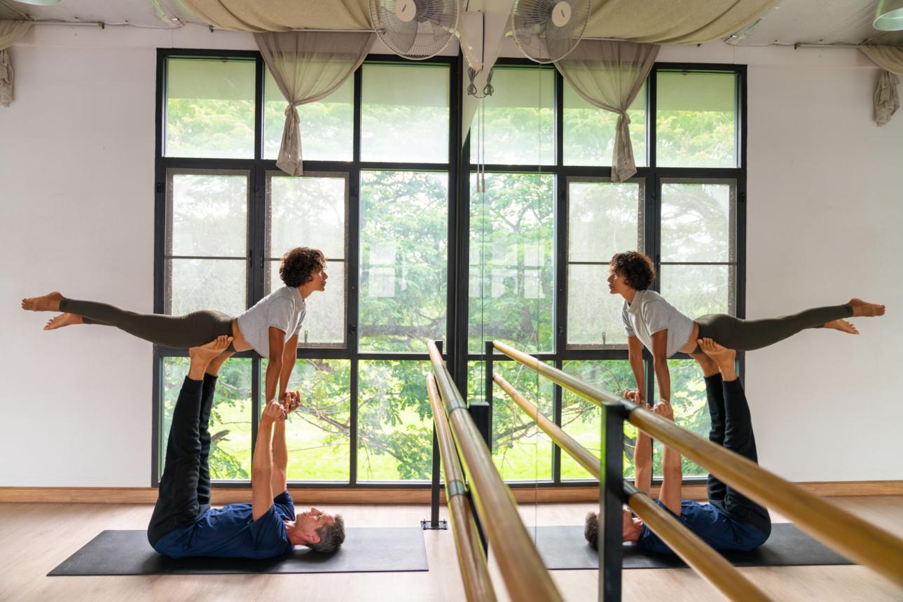 Couple Yoga Sessions Begin