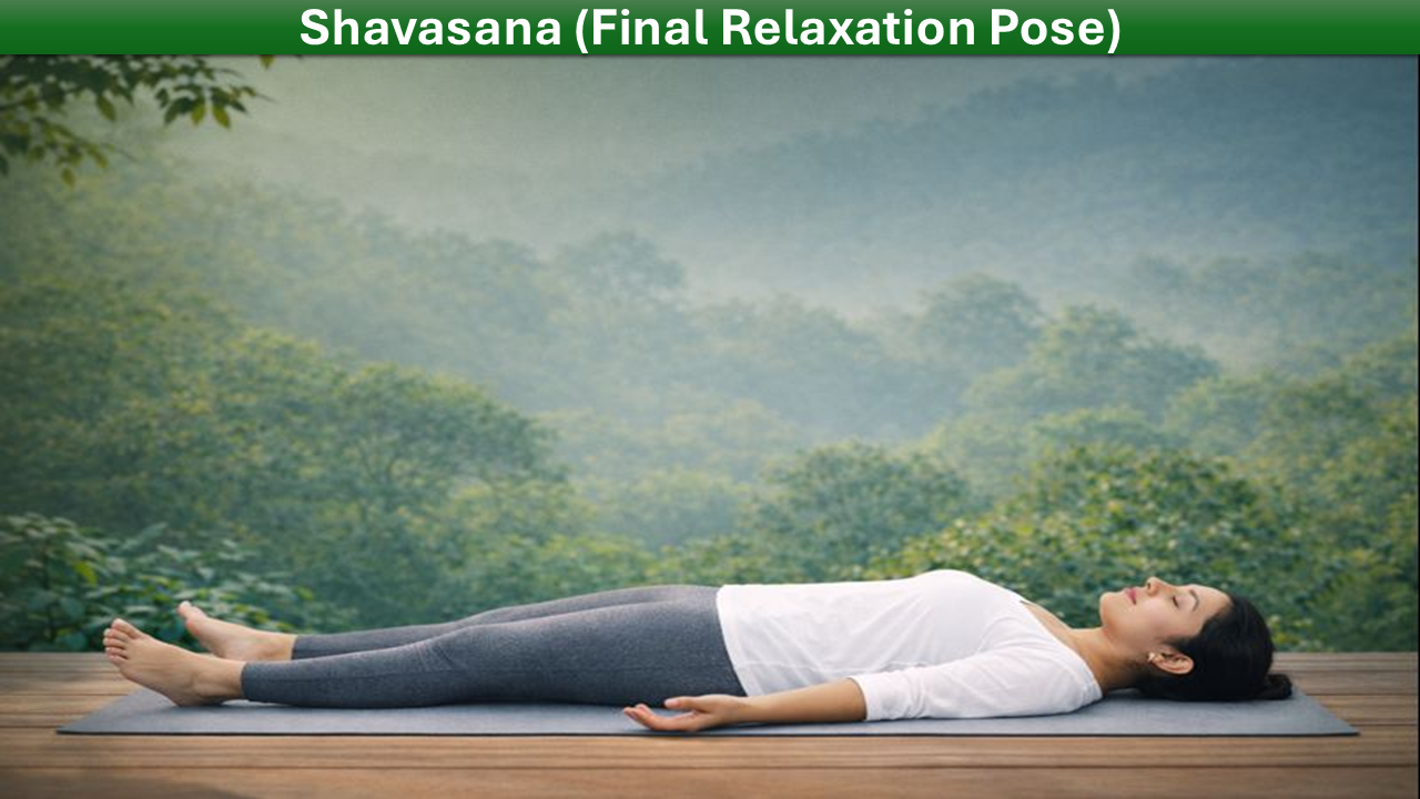 Shavasana Final Relaxation Pose